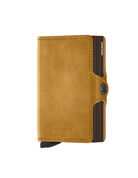 SECRID TWINWALLET VINTAGE OCHRE BROWN