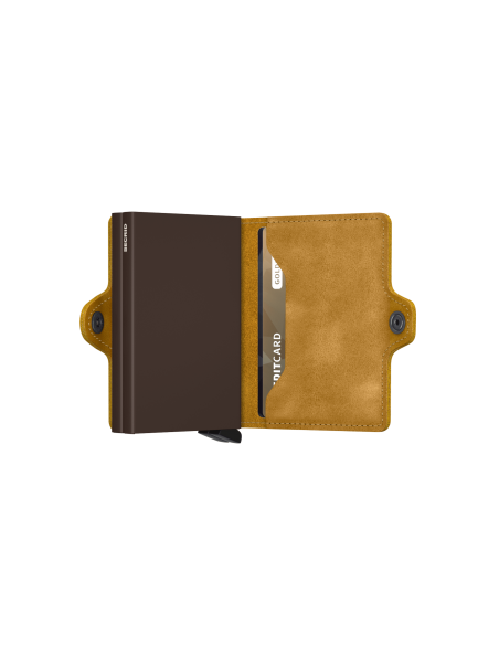 SECRID Cartera Twinwallet Vintage Ochre Brown