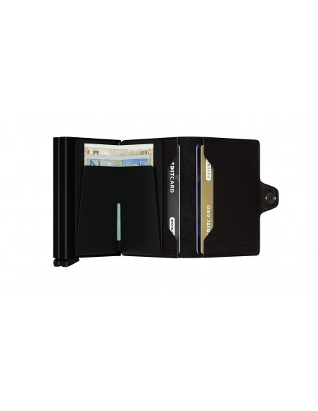SECRID Cartera Twinwallet Crisple Black