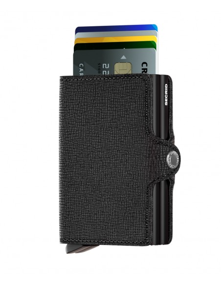 SECRID Cartera Twinwallet Crisple Black