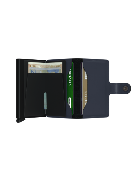 SECRID Cartera Miniwallet Matte Night Blue