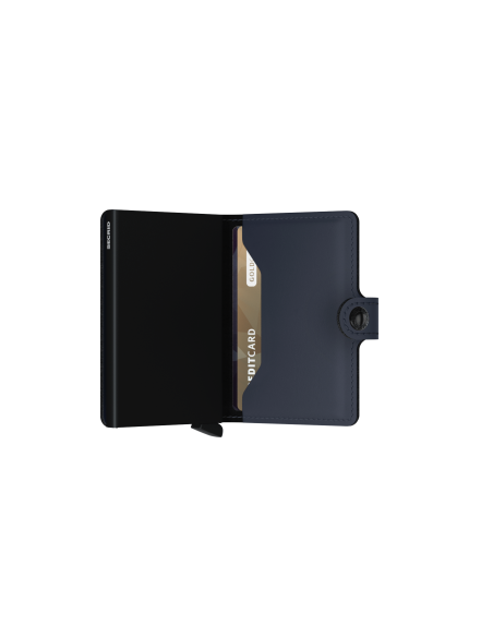 SECRID Cartera Miniwallet Matte Night Blue