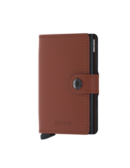 SECRID Cartera Miniwallet Matte Brick Black