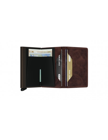 SECRID SLIMWALLET VINTAGE CHOCOLATE