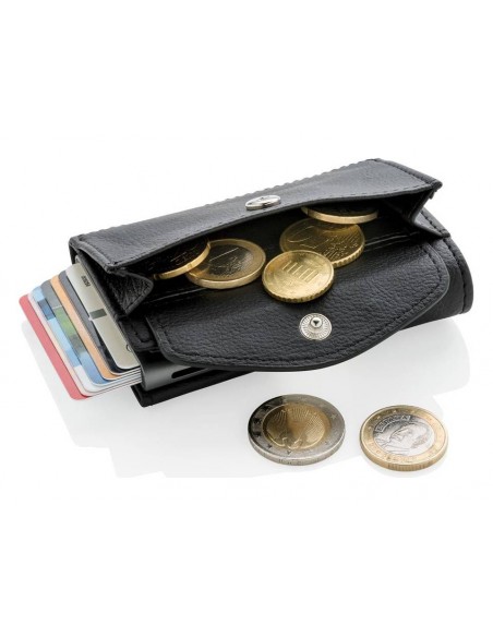 C' SECURE Tarjetero Wallet /Cardholder Coin Cardinale