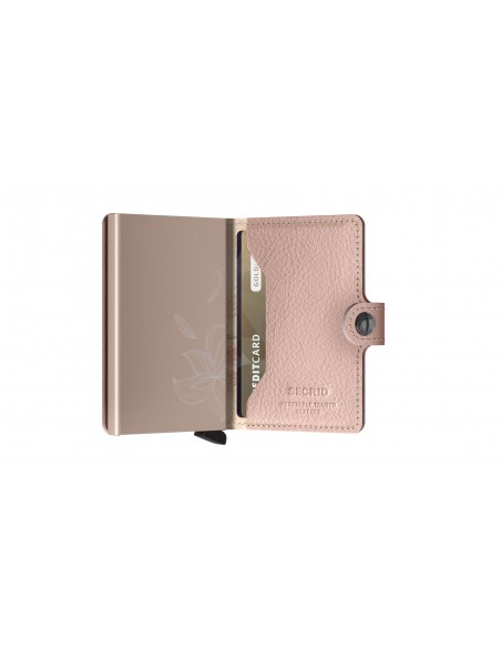 SECRID MINIWALLET STITCH MAGNOLIA ROSE