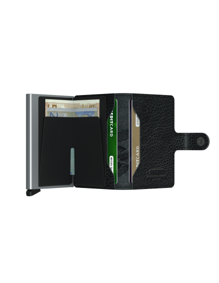 SECRID MINIWALLET STITCH MAGNOLIA BLACK