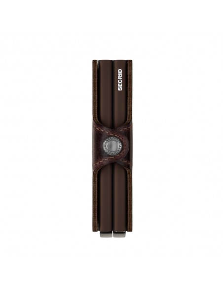 SECRID TWINWALLET VINTAGE CHOCOLATE