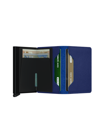 SECRID Cartera Slimwallet Crisple Blue
