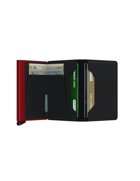 SECRID SLIMWALLET MATTE BLACK & NET