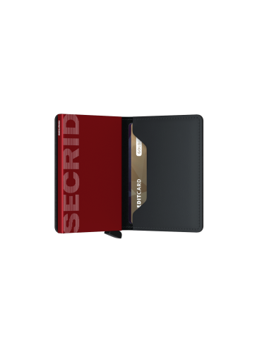 SECRID SLIMWALLET MATTE BLACK & NET