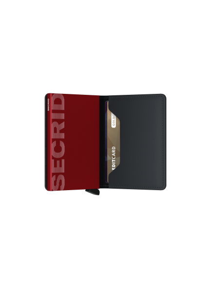 SECRID SLIMWALLET MATTE BLACK & NET