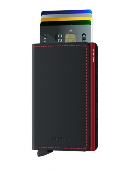 SECRID SLIMWALLET MATTE BLACK & NET