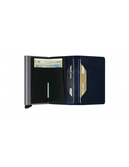 SECRID SLIMWALLET RANGE BLUE TITANIUM