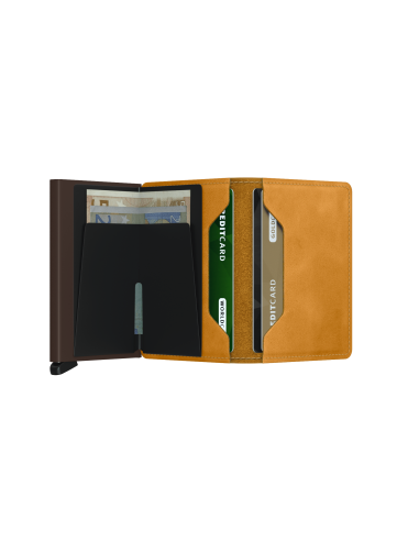 SECRID SLIMWALLET VINTAGE OCHRE