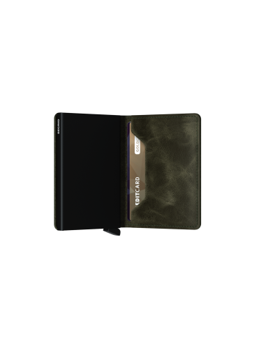 SECRID SLIMWALLET VINTAGE OLIVE-BLACK