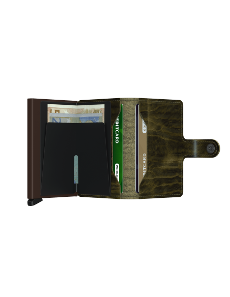 SECRID Cartera Miniwallet Dutch Martin Olive