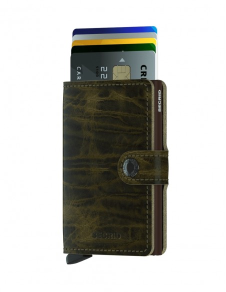 SECRID Cartera Miniwallet Dutch Martin Olive