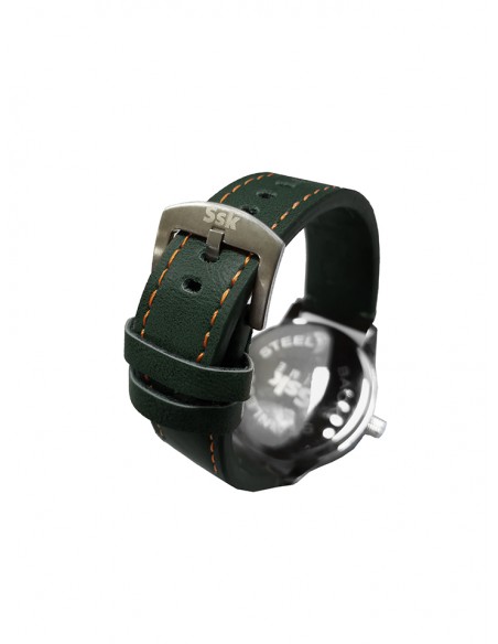 Reloj SSK TIME verde Colección Timber