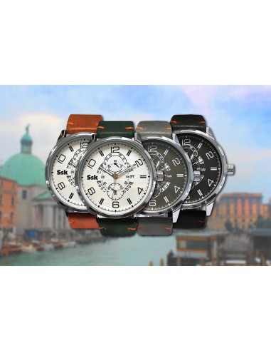Reloj SSK TIME verde Colección Timber
