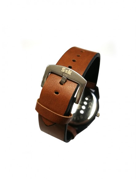 SSK TIME Light Brown Dylan Collection Watch
