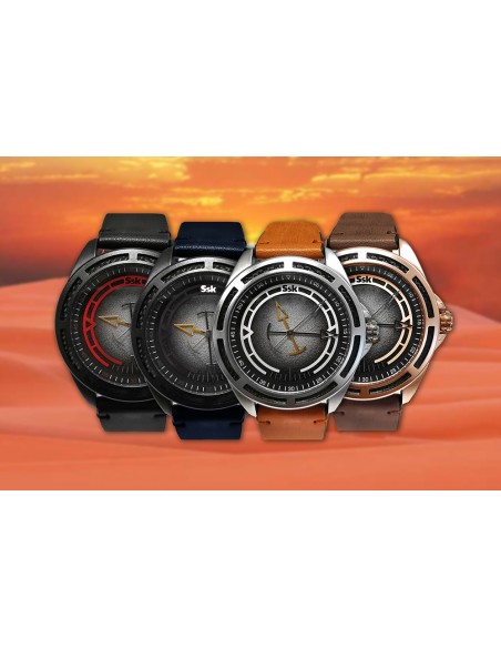 SSK TIME Watch Light Brown Andrew Collection