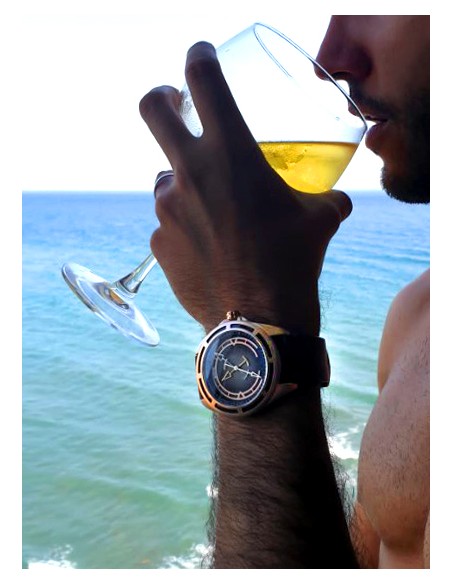SSK TIME Watch Light Brown Andrew Collection