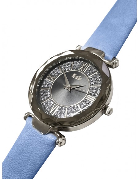 SSK TIME Blue Agnes Collection Watch