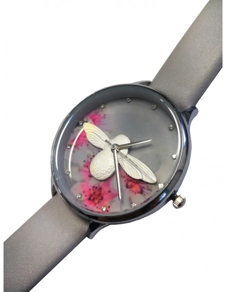 Reloj SSK TIME Gris Colección Abeja
