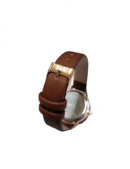 SSK TIME Brown Butterfly Collection Watch