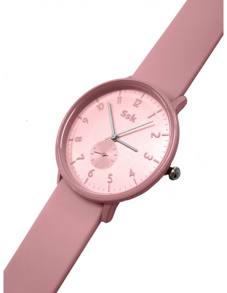 SSK TIME Pink Same Collection Watch 38mm