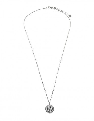 SSK STYLE| Symbol Necklace Queen Coin...