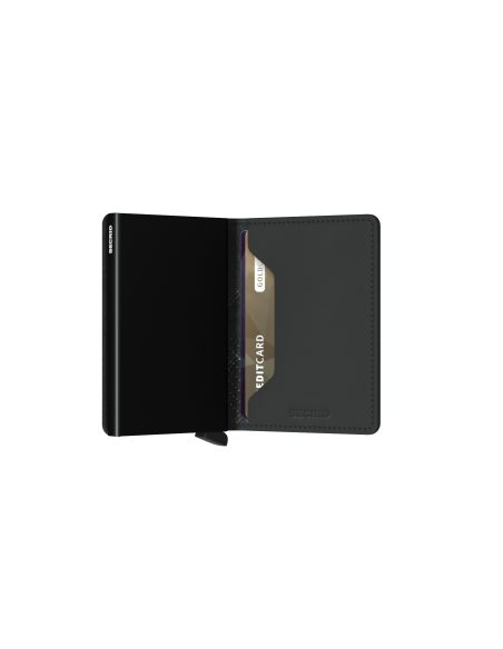 SECRID SLIMWALLET STITCH LINE ORANGE