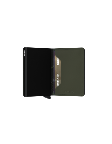 SECRID SLIMWALLET STITCH LINE LIME