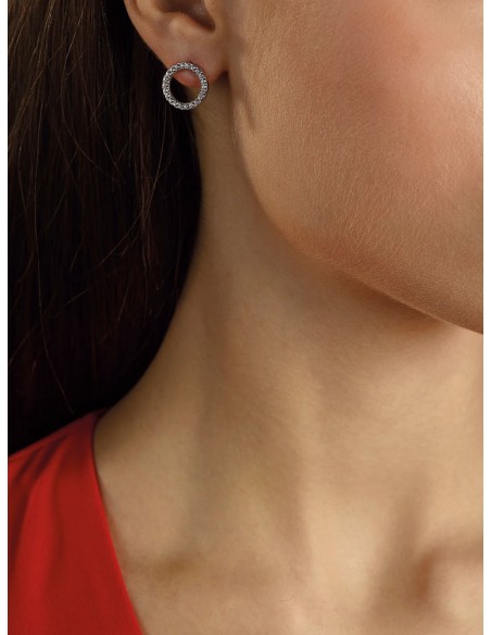 GUESS JEWELLERY "BALANCE" EARRINGS WITH SWAROVSKI UBE 79099