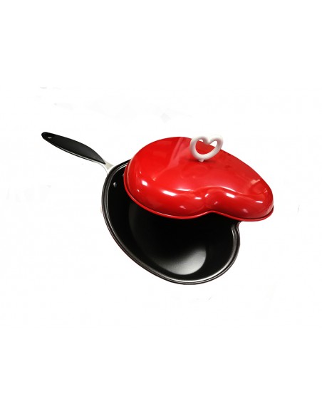 LOVE FRYING PAN WITH NON-STICK HONDA LID 23cm 1.3L