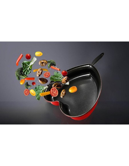 LOVE FRYING PAN WITH NON-STICK HONDA LID 23cm 1.3L