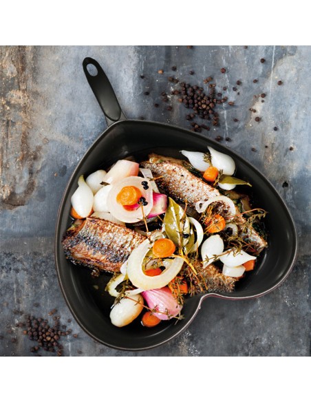 LOVE FRYING PAN WITH NON-STICK HONDA LID 23cm 1.3L
