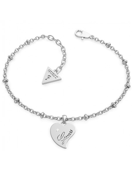 GUESS JEWELLERY "QUEEN OF HEART" HEART BRACELET WITH SWAROVSKI UBB79009-S