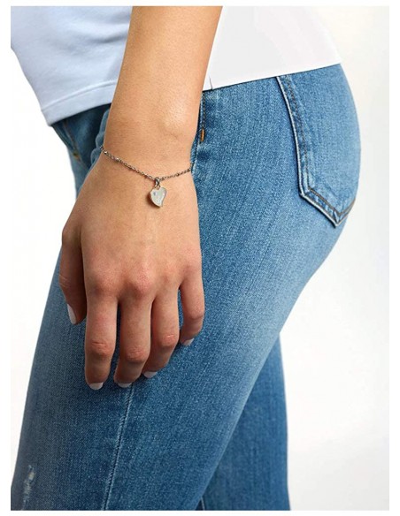 GUESS JEWELLERY "QUEEN OF HEART" HEART BRACELET WITH SWAROVSKI UBB79009-S