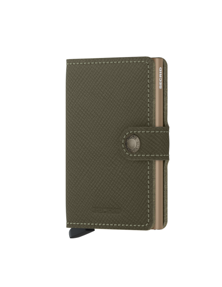 SECRID Cartera Miniwallet Saffiano Olive