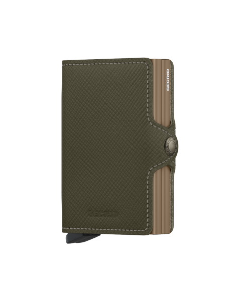 SECRID TWINWALLET SAFFIANO OLIVE