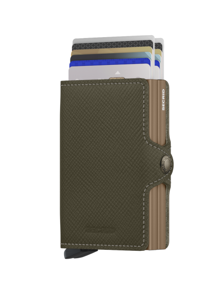 SECRID TWINWALLET SAFFIANO OLIVE
