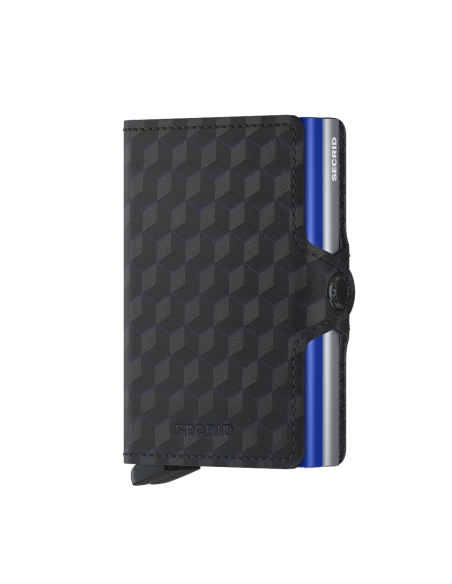 SECRID Cartera Twinwallet Optical Titanium Blue