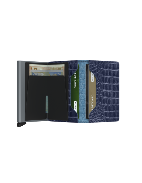 SECRID Cartera Slimwallet Nile Blue
