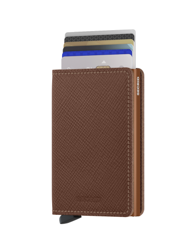 SECRID SLIMWALLET SAFFIANO CARAMEL