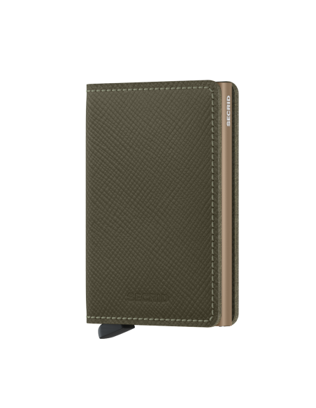 SECRID SLIMWALLET SAFFIANO OLIVE