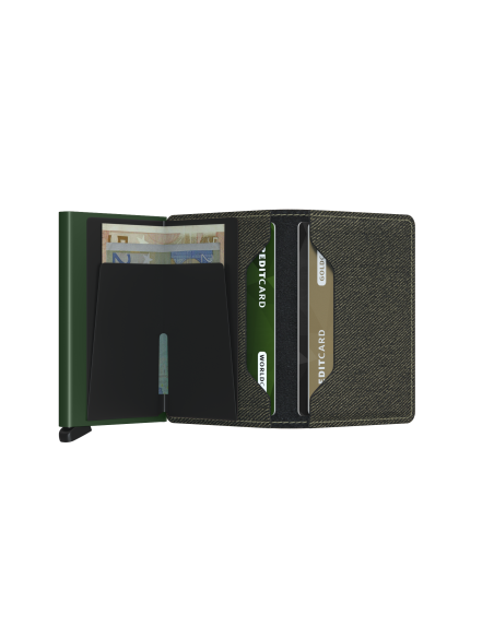 SECRID Cartera Slimwallet Twist Green