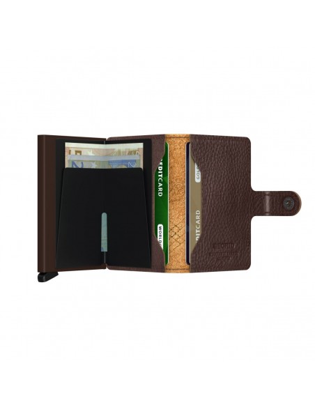 SECRID MINIWALLET STITCH BLACK LINE