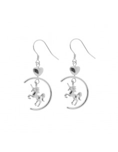 PENDIENTES UNICORNIO CARRUSEL